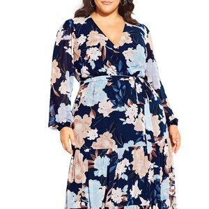Stella Maxi Dress - steel blue
